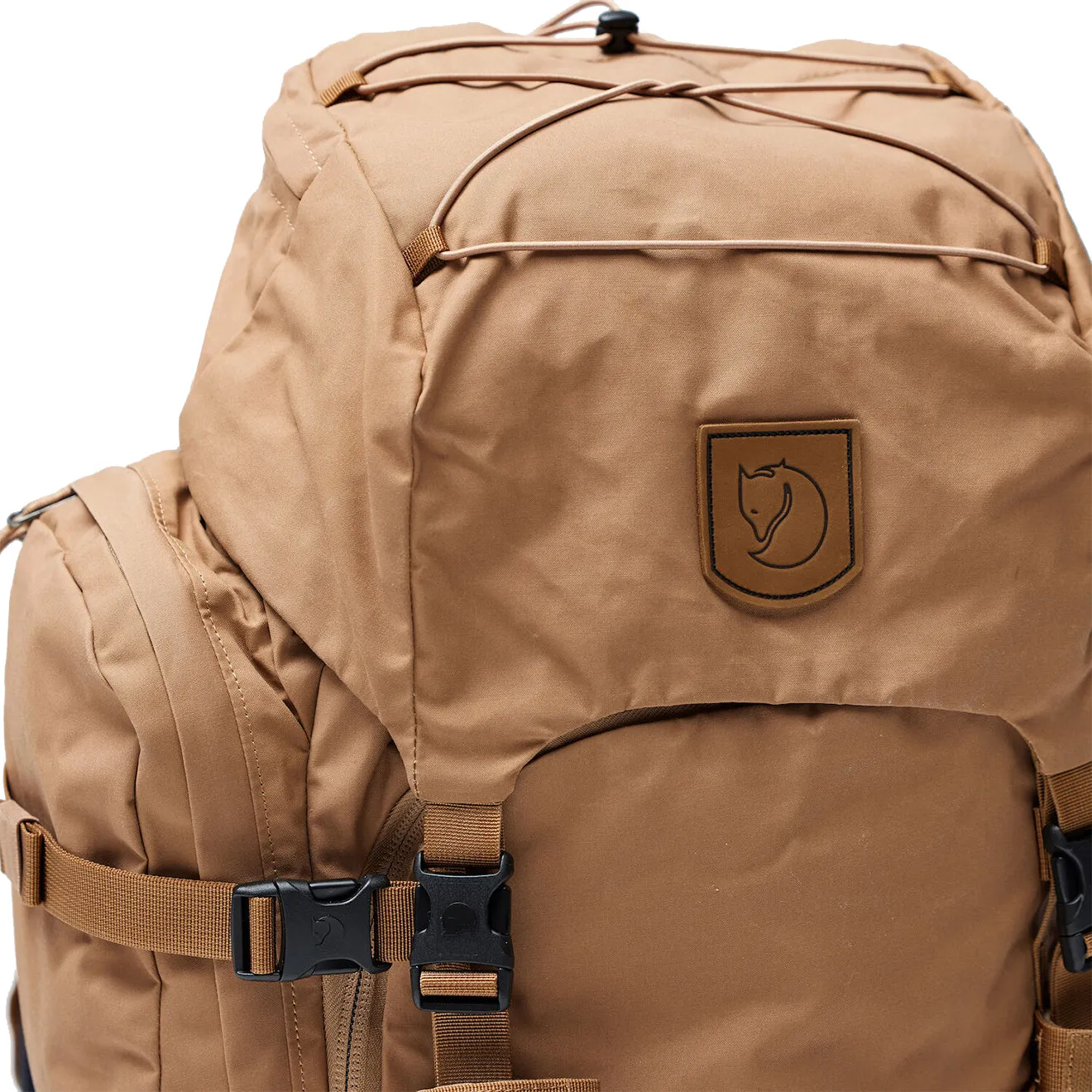 Fjällräven Taschen Herren Fjällräven Kajka 55L M/L Rucksack Khaki Staub