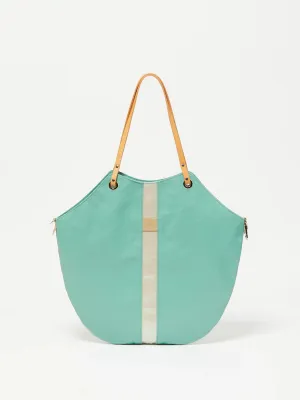 Bags Jack Gomme FLORES LINEN TOTE BAG - Premium Bicolore Collection