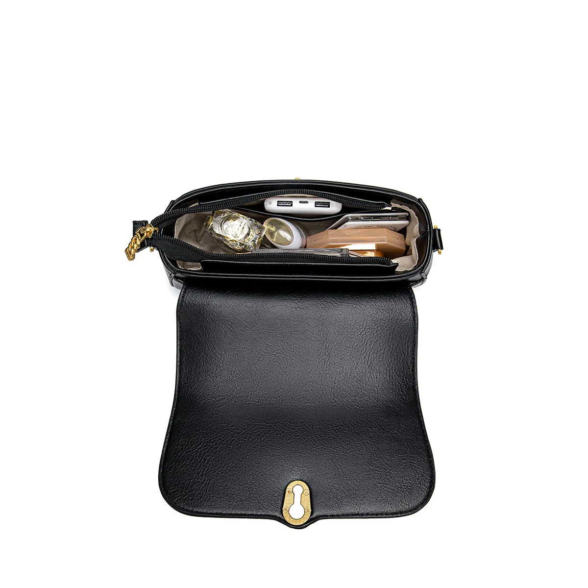 Taschen Pixie Mood Damen Jeans Athena Satteltasche - Schwarz