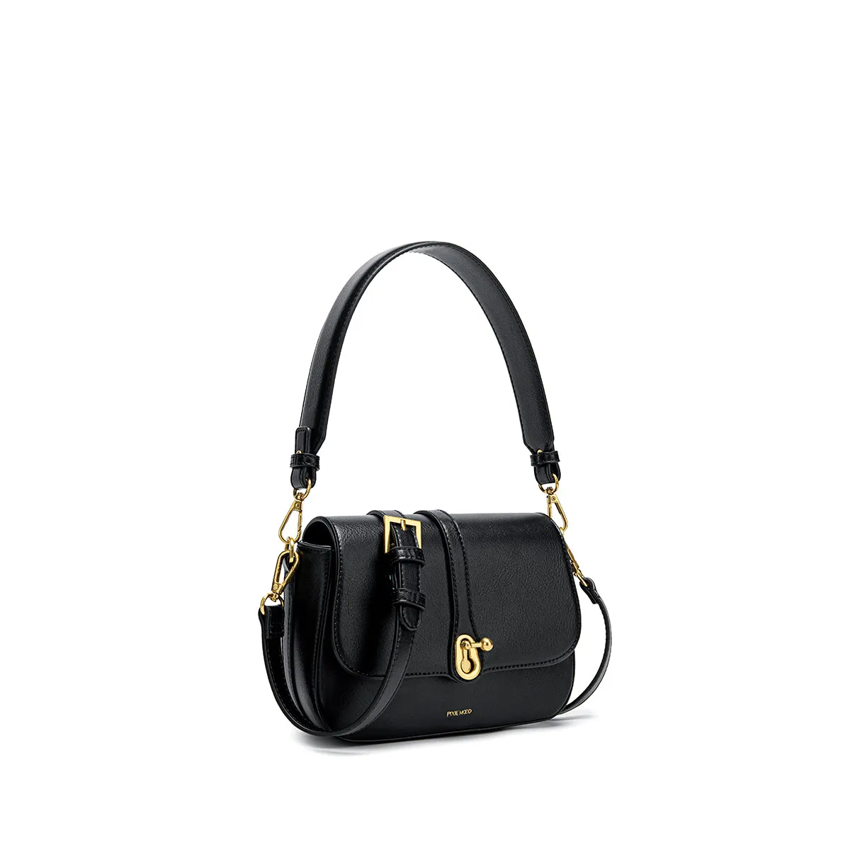 Taschen Pixie Mood Damen Jeans Athena Satteltasche - Schwarz