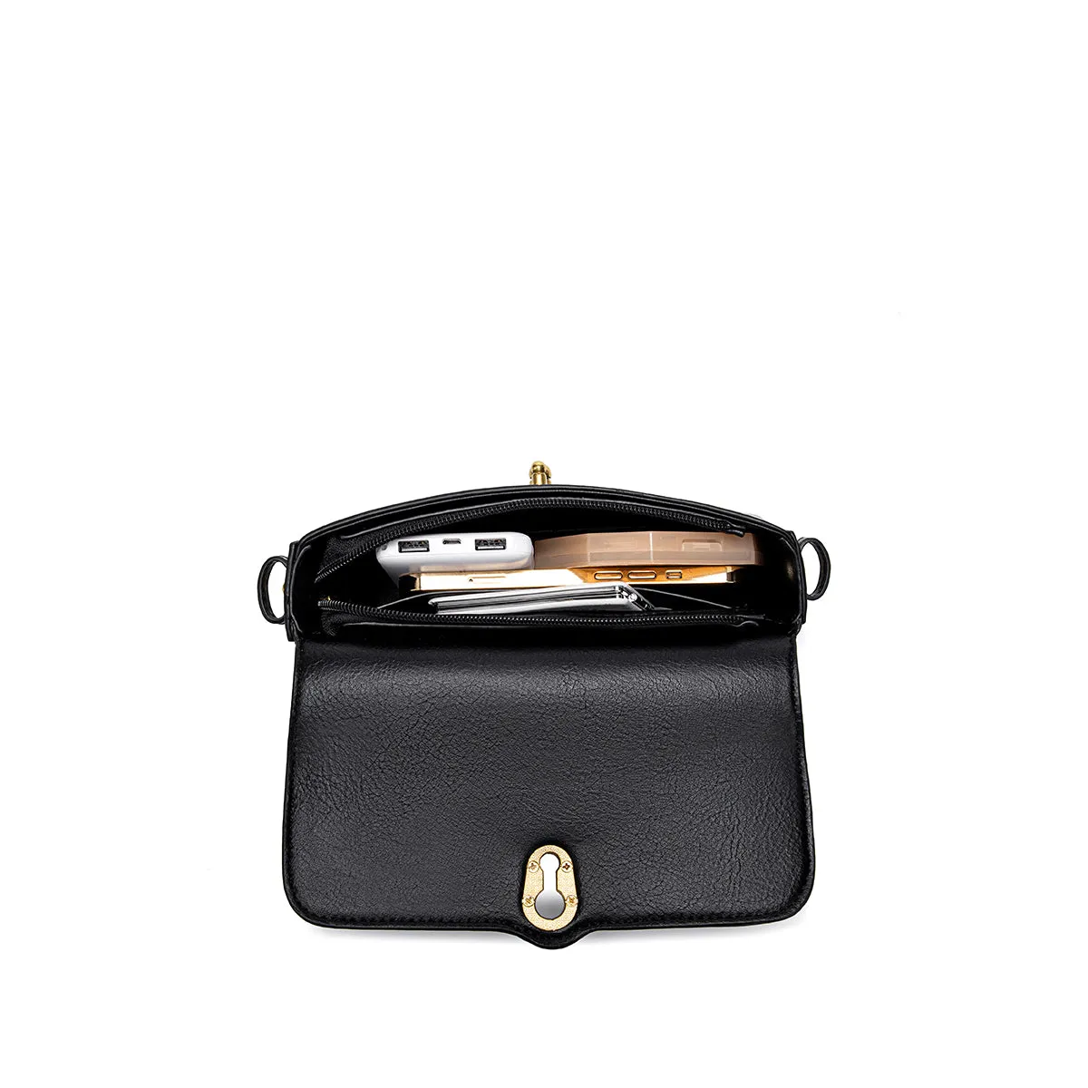 Pixie Mood Damen Jeans Athena Slim Tasche - Schwarz