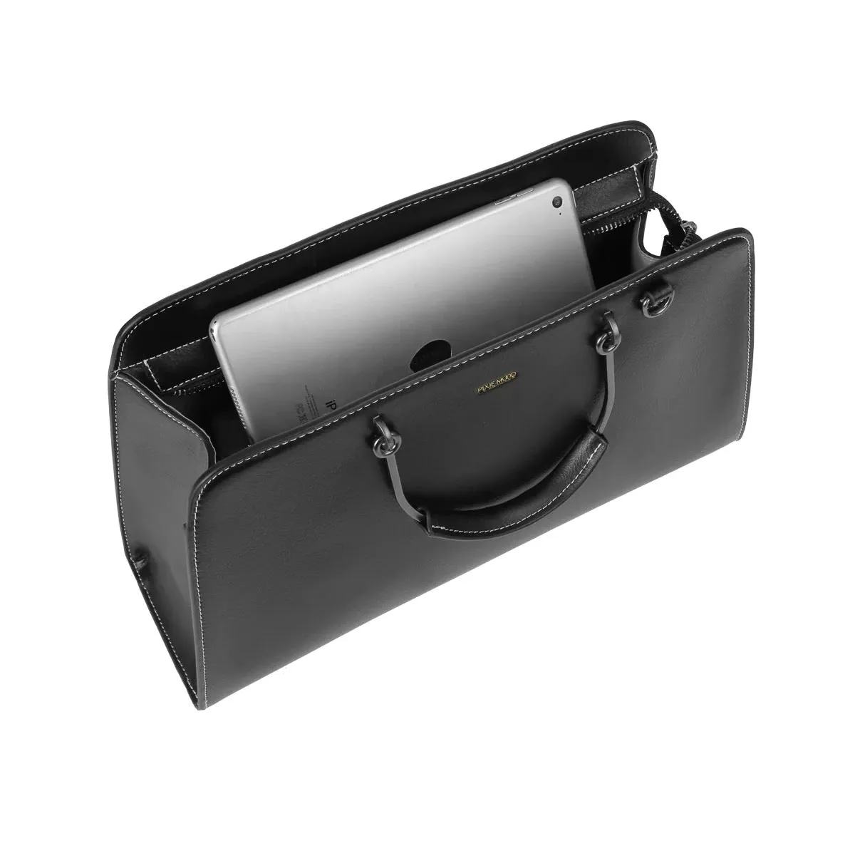 Pixie Mood Damen Jeans Becca Große Tragetasche - Schwarz Recycelt