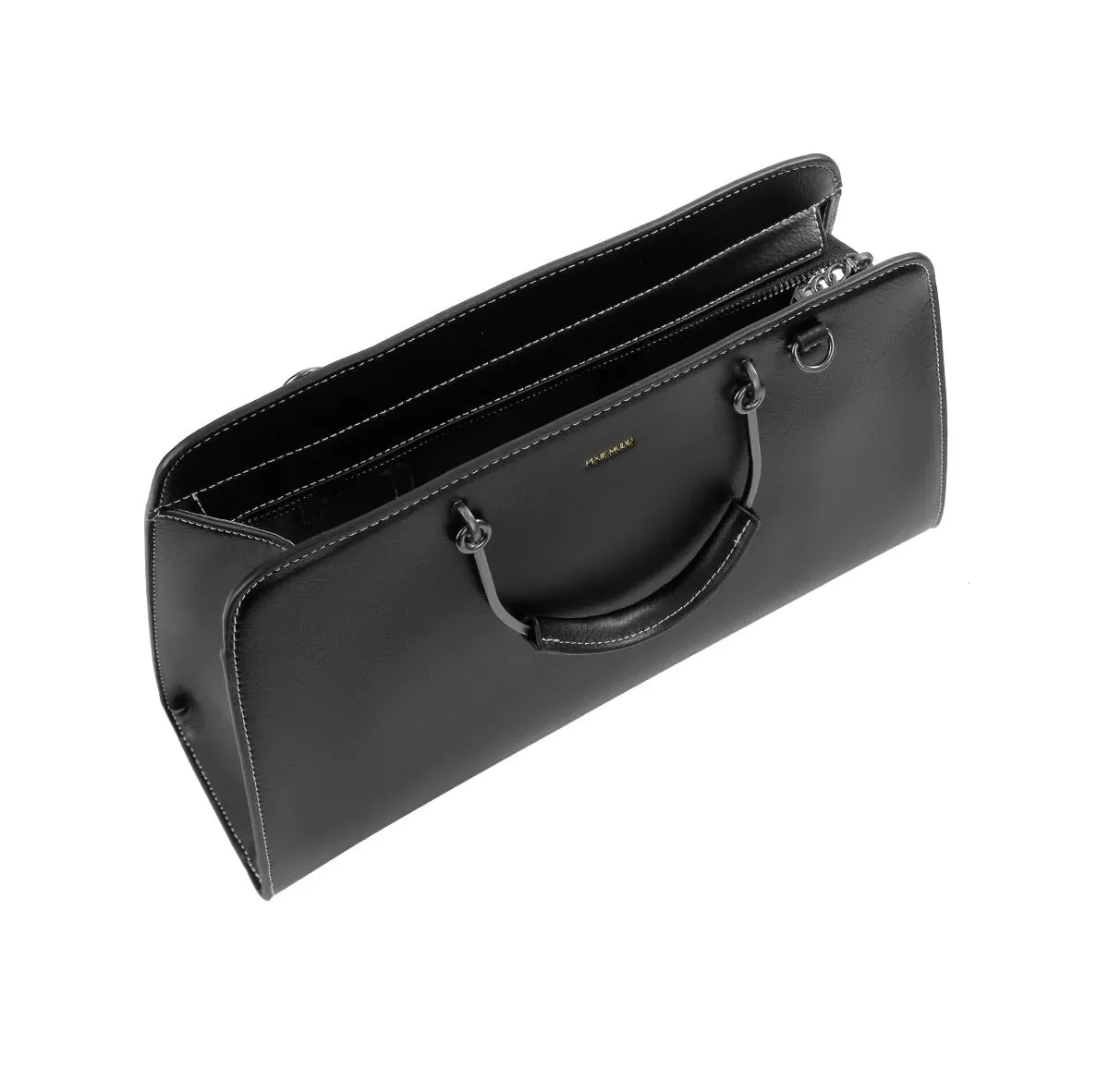 Pixie Mood Damen Jeans Becca Große Tragetasche - Schwarz Recycelt