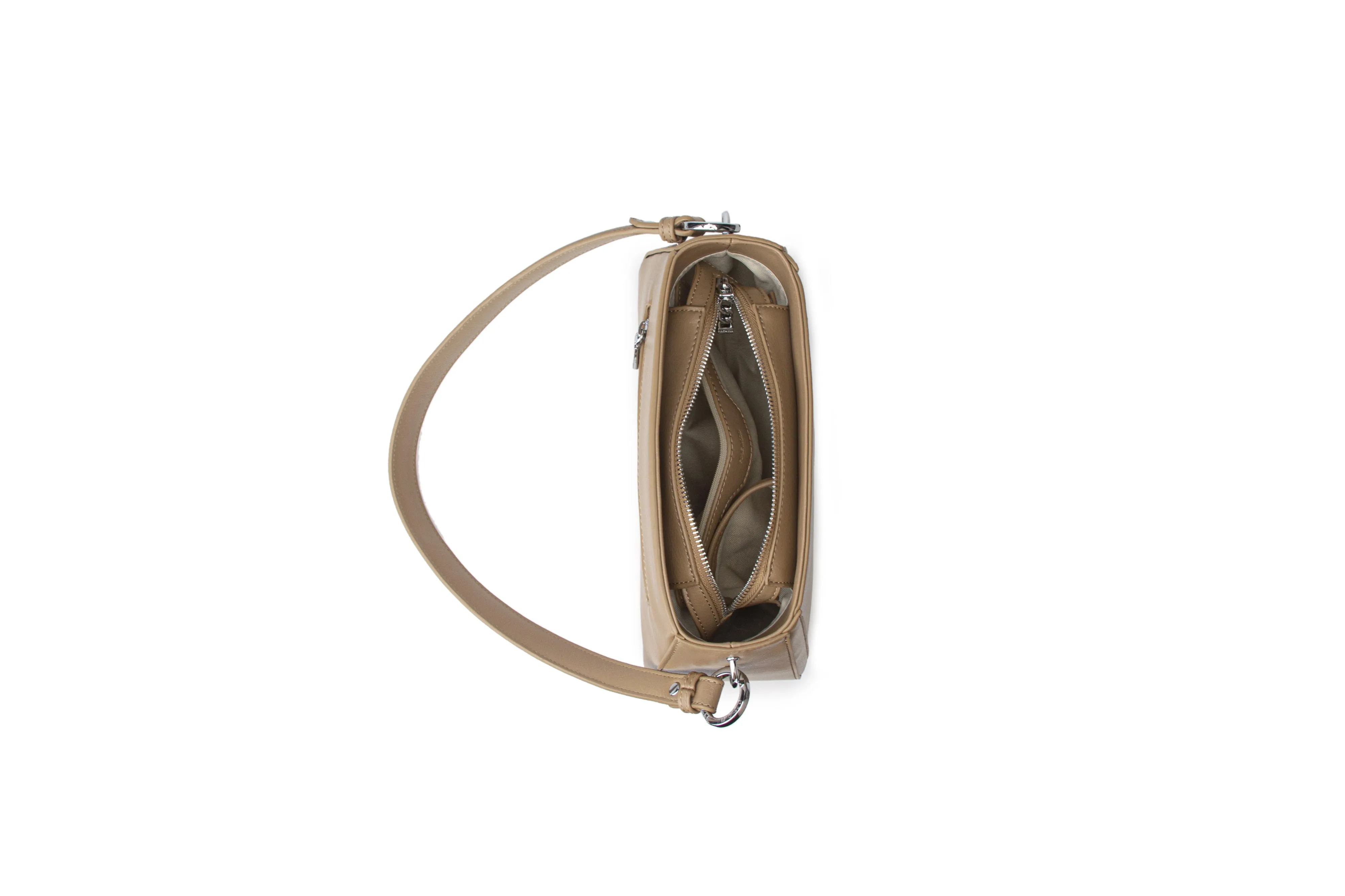 Taschen Pixie Mood Damen Jeans Eleanor Schultertasche - Latte