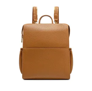 Pixie Mood Damen Jeans Rucksack Kylie - Senf Pebbled