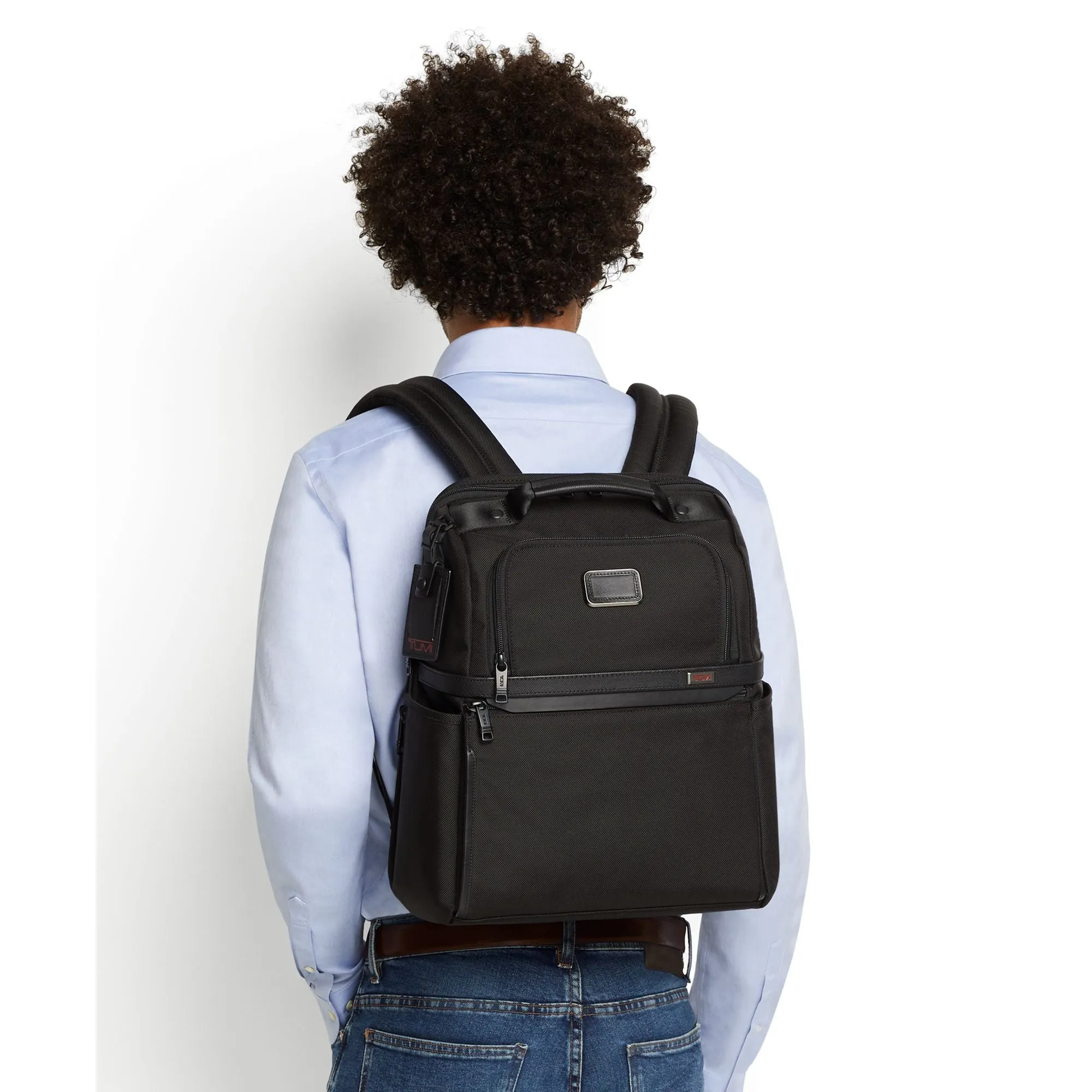 Tasche Tumi Alpha 3 Slim Solutions Aktentasche Rucksack // Schwarz