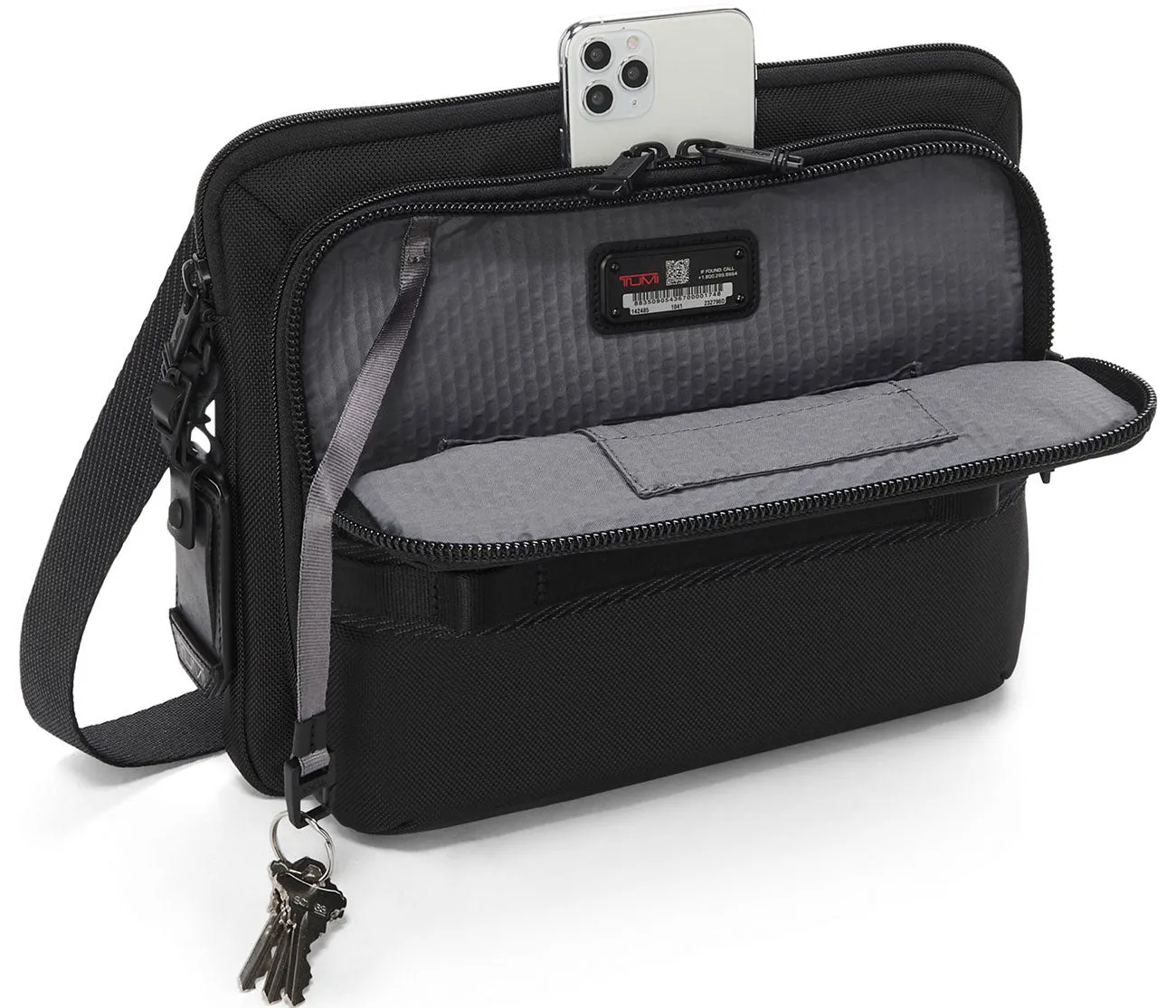 Tasche Tumi Alpha Bravo Schwarz Service Umhängetasche
