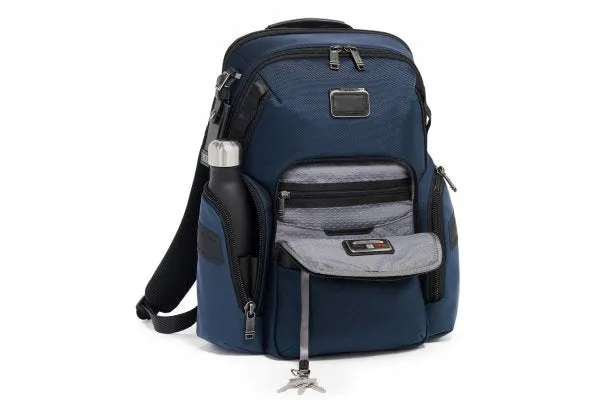 Tumi Alpha Bravo Navy Navigation Wegwerf-Rucksack