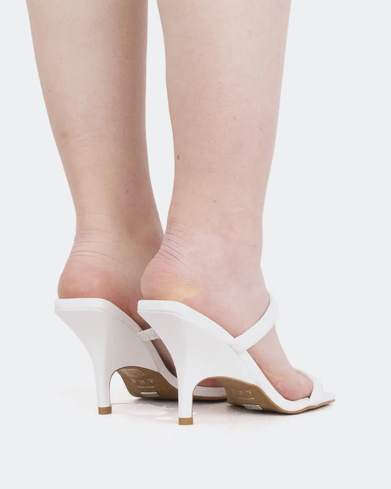 Barbuda, Weißes Leder/Cuir Blanc
