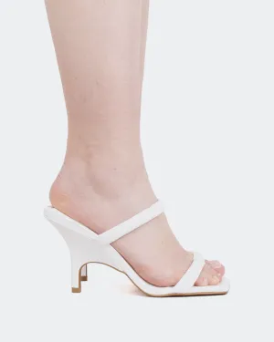 Barbuda, Weißes Leder/Cuir Blanc