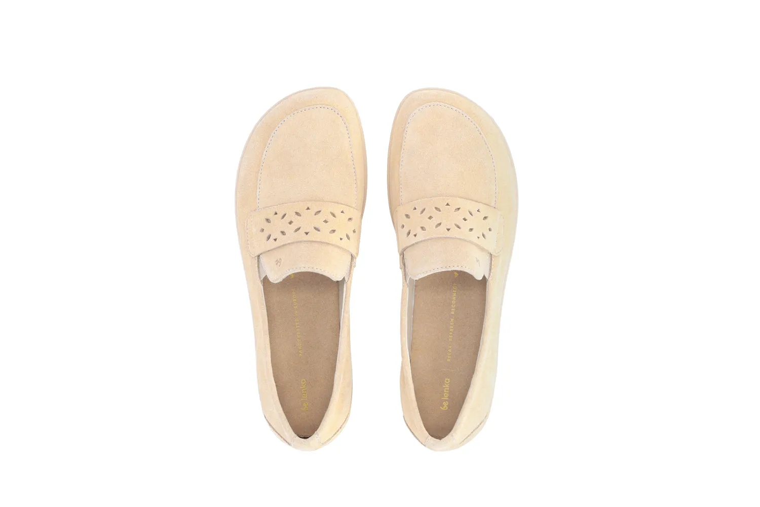 Barfuß-Mokassins Be Lenka Bianca - Beige Schuhe_Be Lenka_Schuhwerk