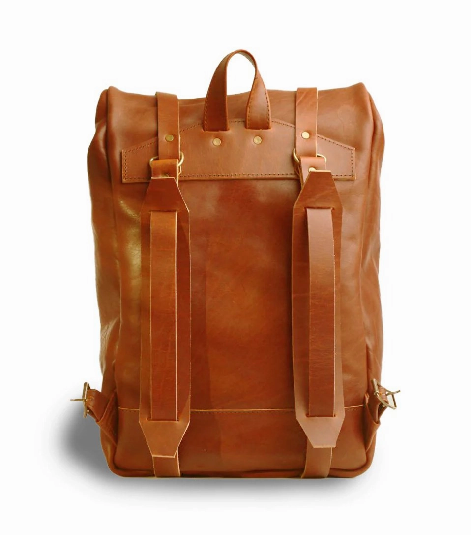 Bark And Mill Rolltop Backpack | Tan