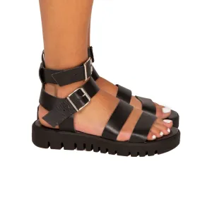 Bethel Leder in Schwarz