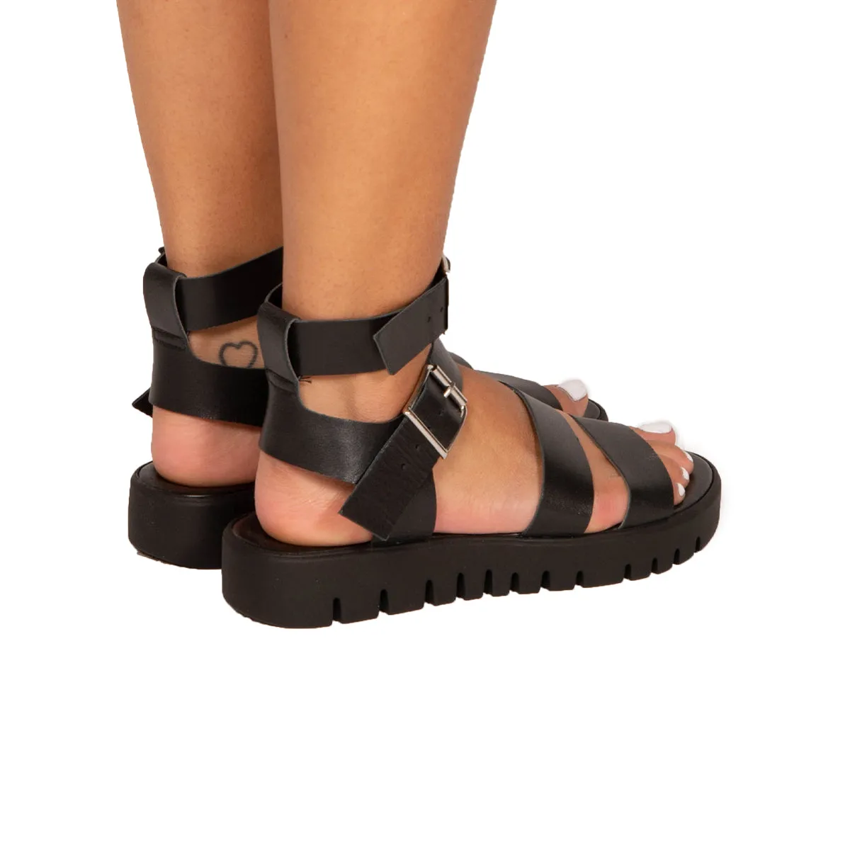 Bethel Leder in Schwarz