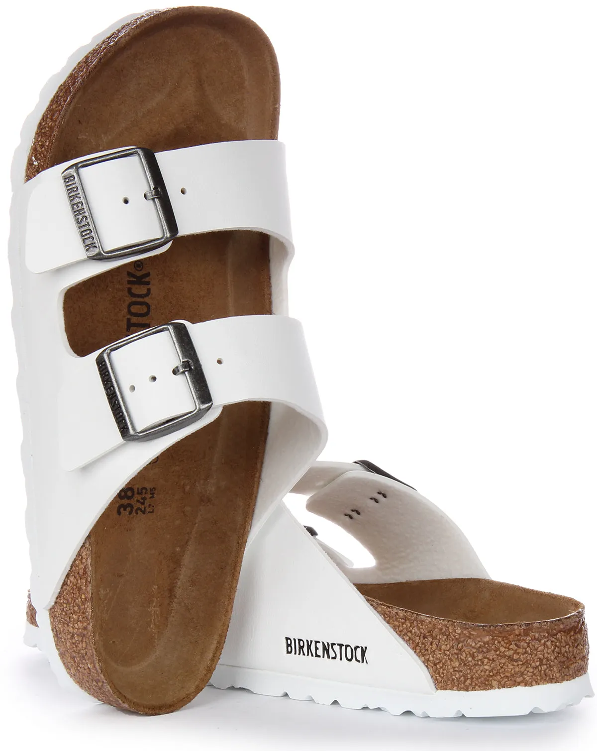 Birkenstock Arizona Bf In Weiß | Regular Fit Schuhe Birkenstock