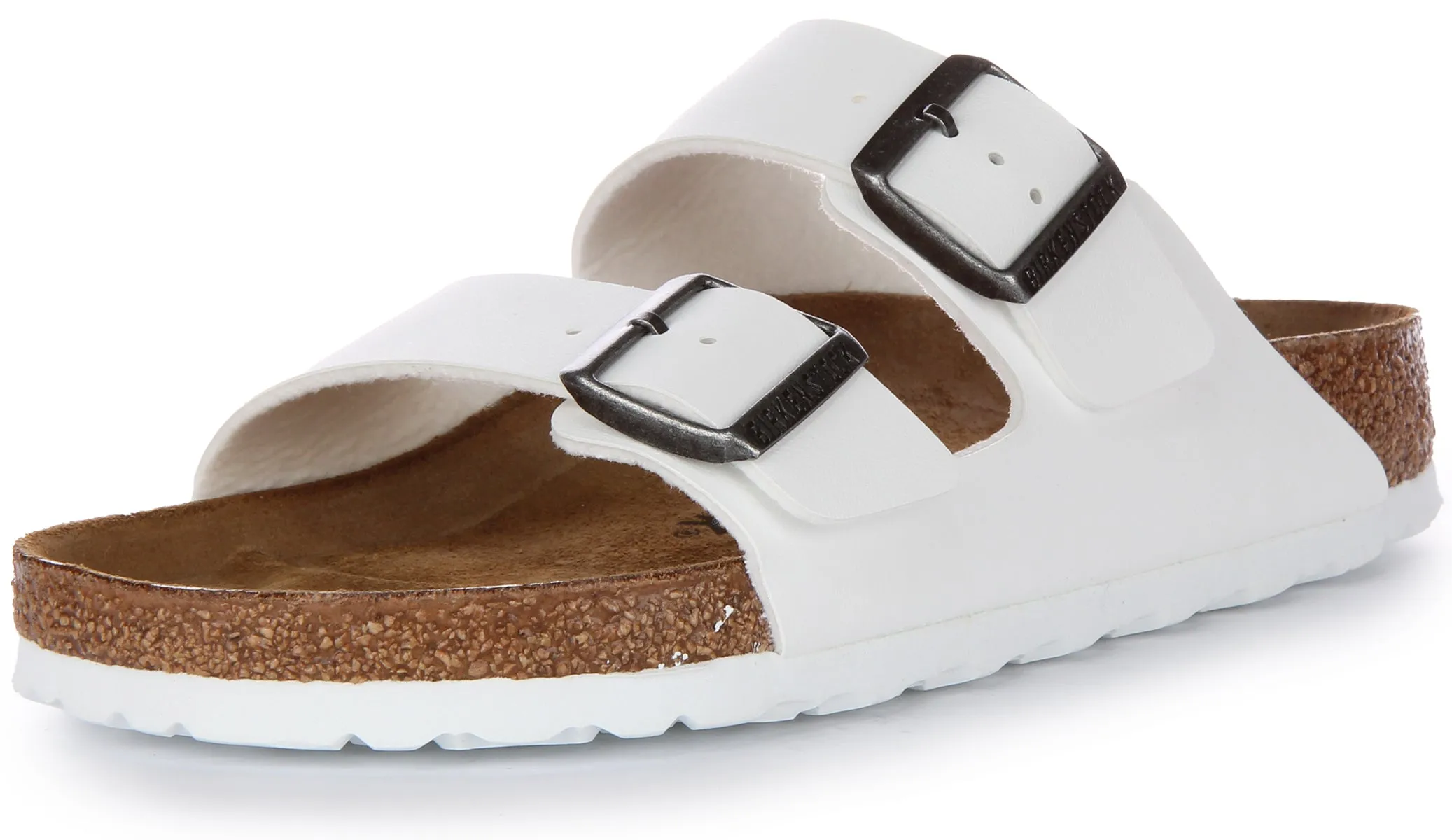 Birkenstock Arizona Bf In Weiß | Regular Fit Schuhe Birkenstock