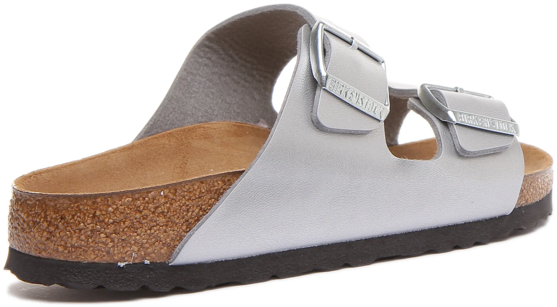 Birkenstock Arizona In Silber Für Damen | Schmal geschnittene Schuhe Birkenstock