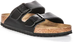 Birkenstock Arizona Naturleder in Schwarz | Regular Fit Schuhe Birkenstock
