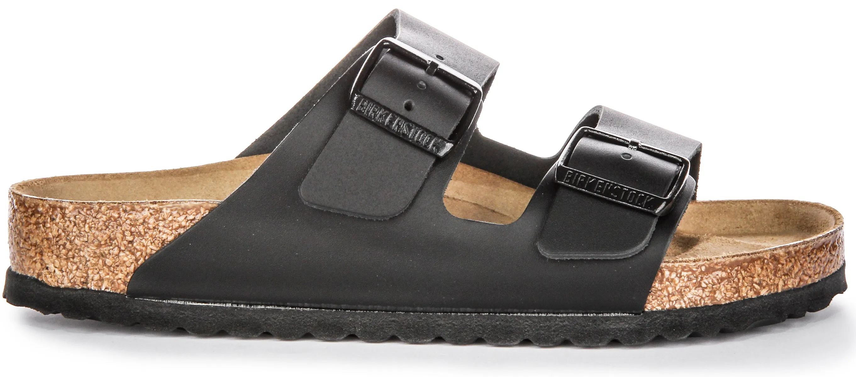Birkenstock Arizona Naturleder in Schwarz | Regular Fit Schuhe Birkenstock