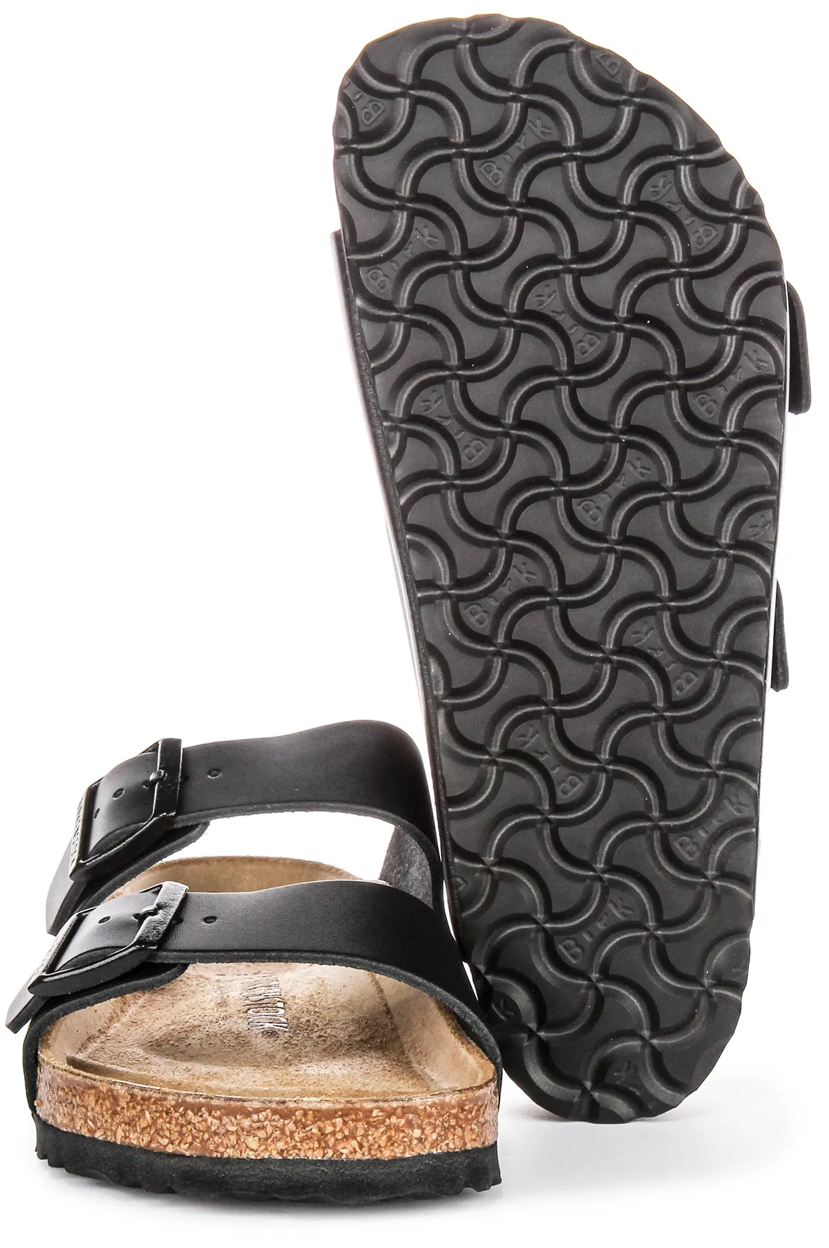 Birkenstock Arizona Naturleder in Schwarz | Regular Fit Schuhe Birkenstock