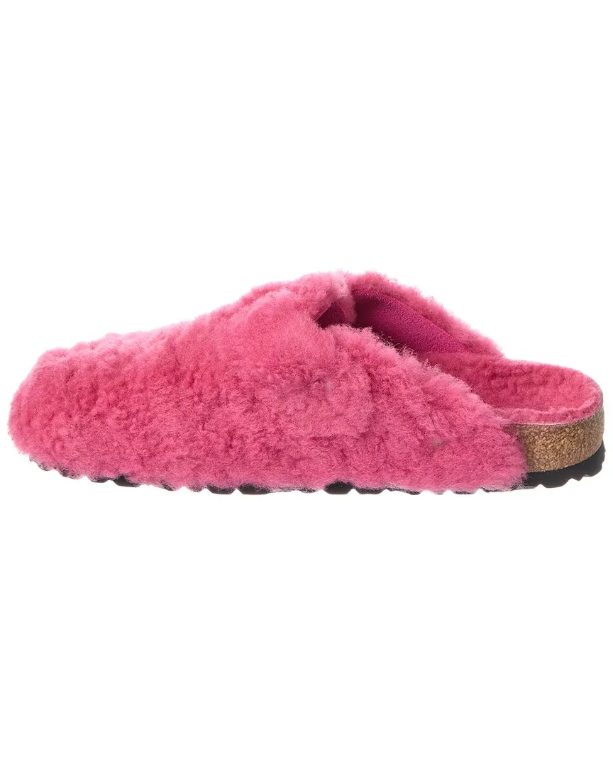 Birkenstock Boston Große Schnalle Teddy Schmal Schaffell Clog