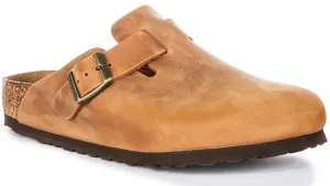 Birkenstock Boston Bs In Cognac | Regular Fit Schuhe Birkenstock