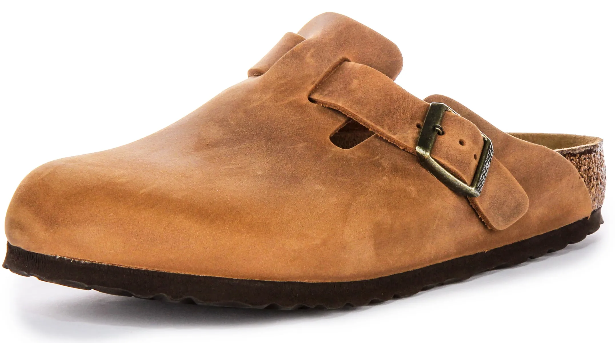 Birkenstock Boston Bs In Cognac | Regular Fit Schuhe Birkenstock