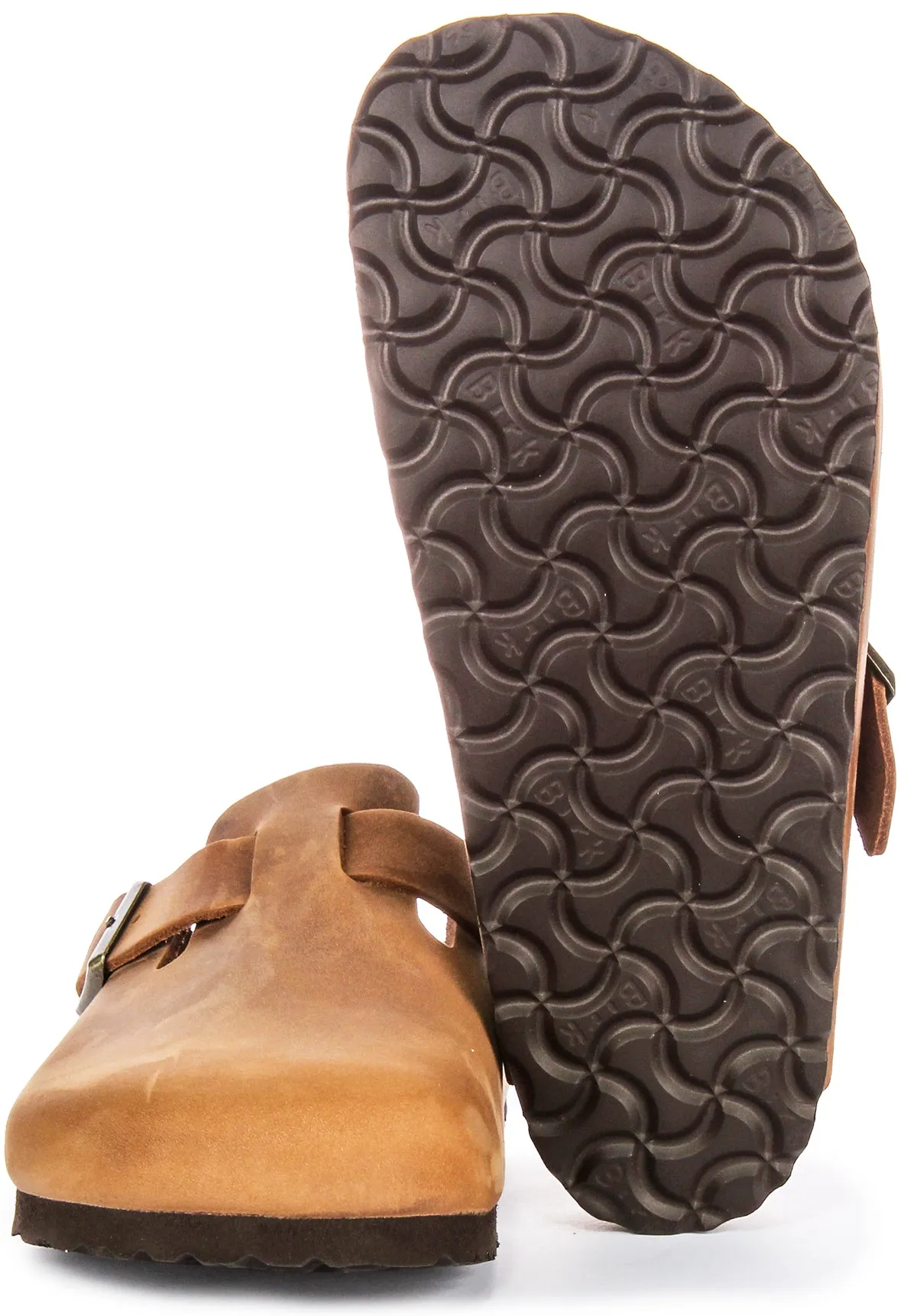Birkenstock Boston Bs In Cognac | Regular Fit Schuhe Birkenstock