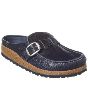 Birkenstock Buckley Rillen-Leder-Clog in schmaler Passform