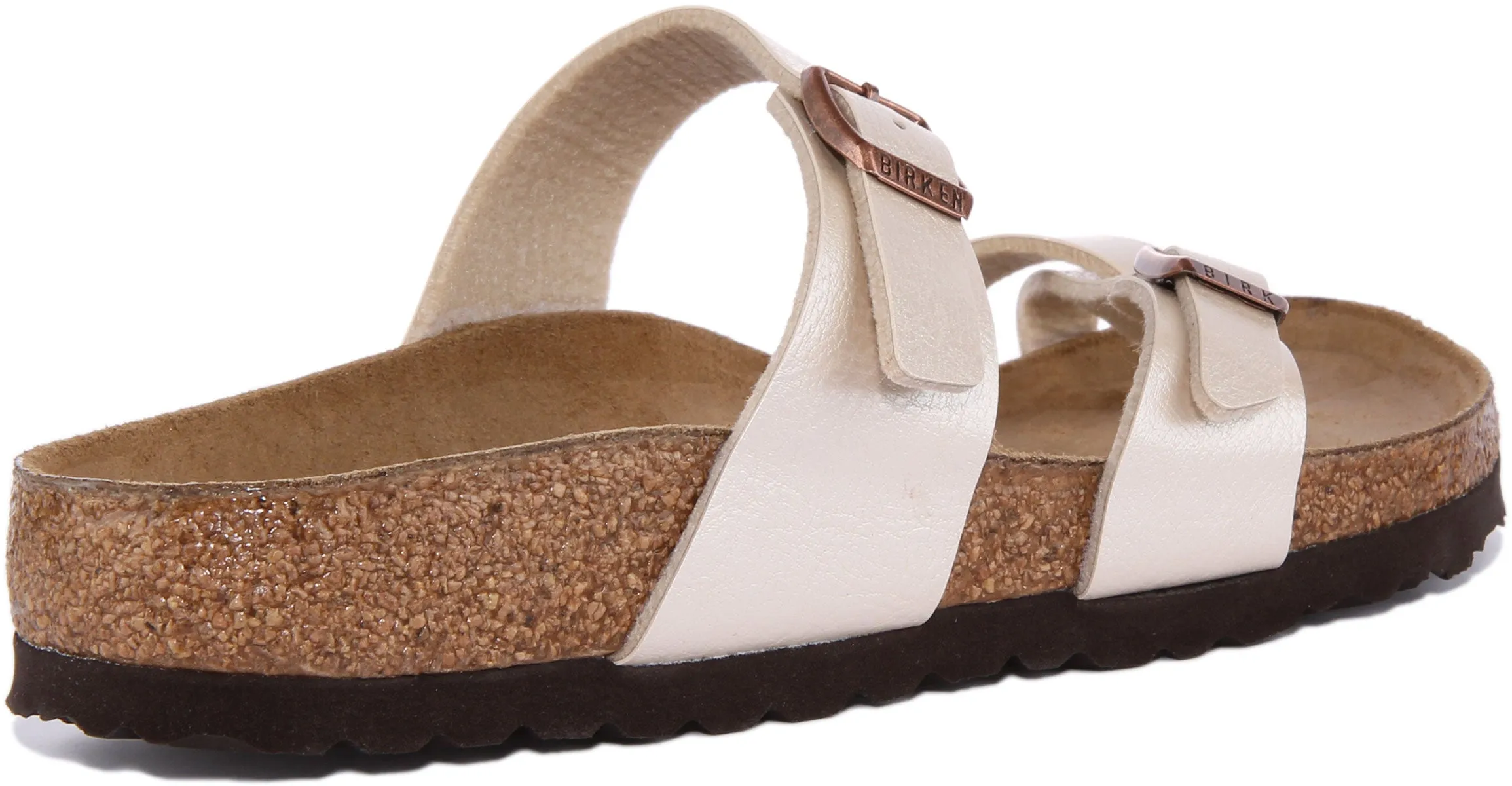 Birkenstock Mayari in Creme für Damen | Schmal geschnittene Schuhe Birkenstock