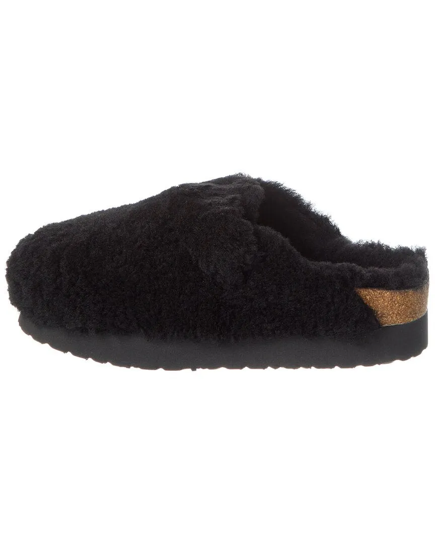 Birkenstock Papillo Boston Big Buckle Narrow Shearling Clog