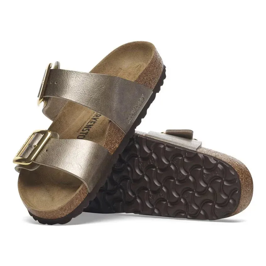Birkenstock Schuhe Sydney Luxe Schnalle Anmutiges Taube BF Schmal