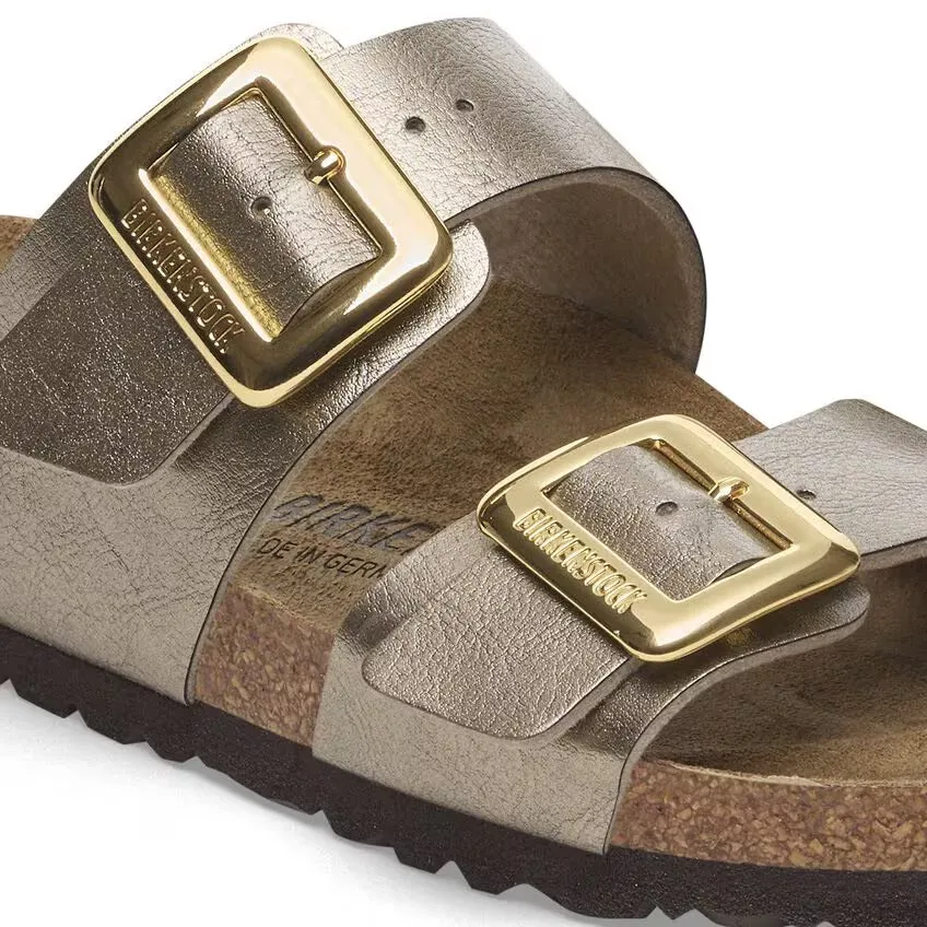 Birkenstock Schuhe Sydney Luxe Schnalle Anmutiges Taube BF Schmal