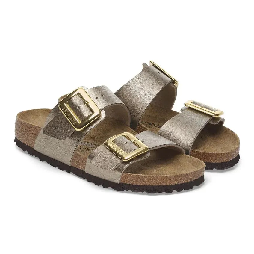 Birkenstock Schuhe Sydney Luxe Schnalle Anmutiges Taube BF Schmal