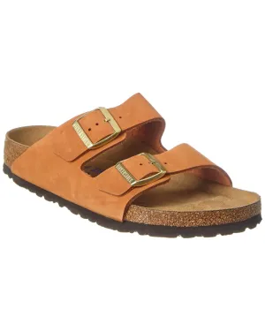 Birkenstock Damen Arizona Sandale aus Nubukleder in schmaler Passform