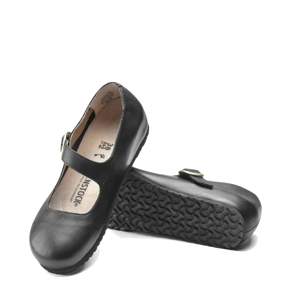 Birkenstock Damen Tracy Leder Mary Jane in Schwarz