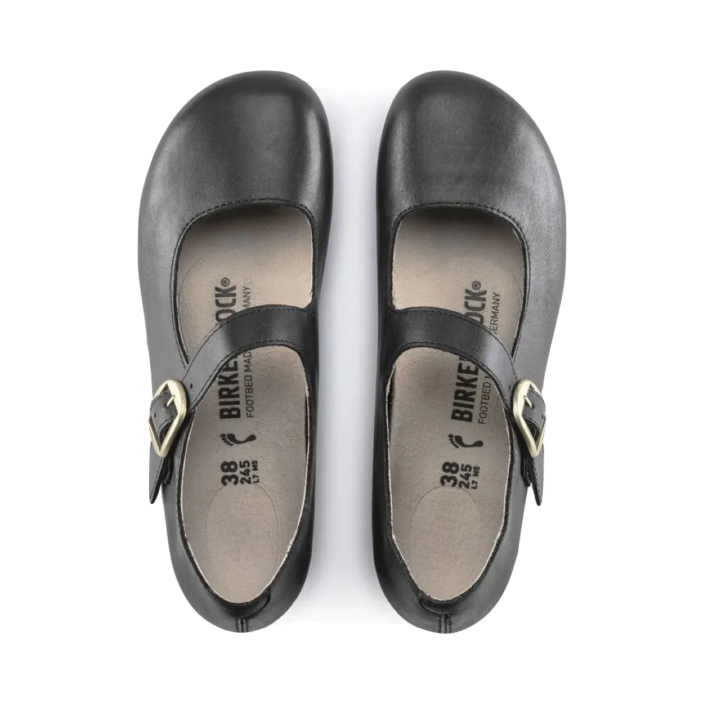 Birkenstock Damen Tracy Leder Mary Jane in Schwarz