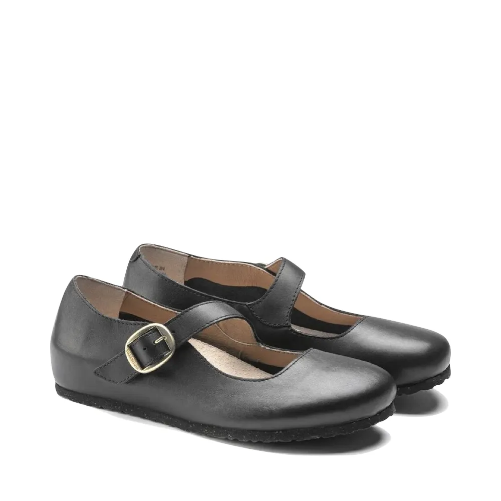 Birkenstock Damen Tracy Leder Mary Jane in Schwarz
