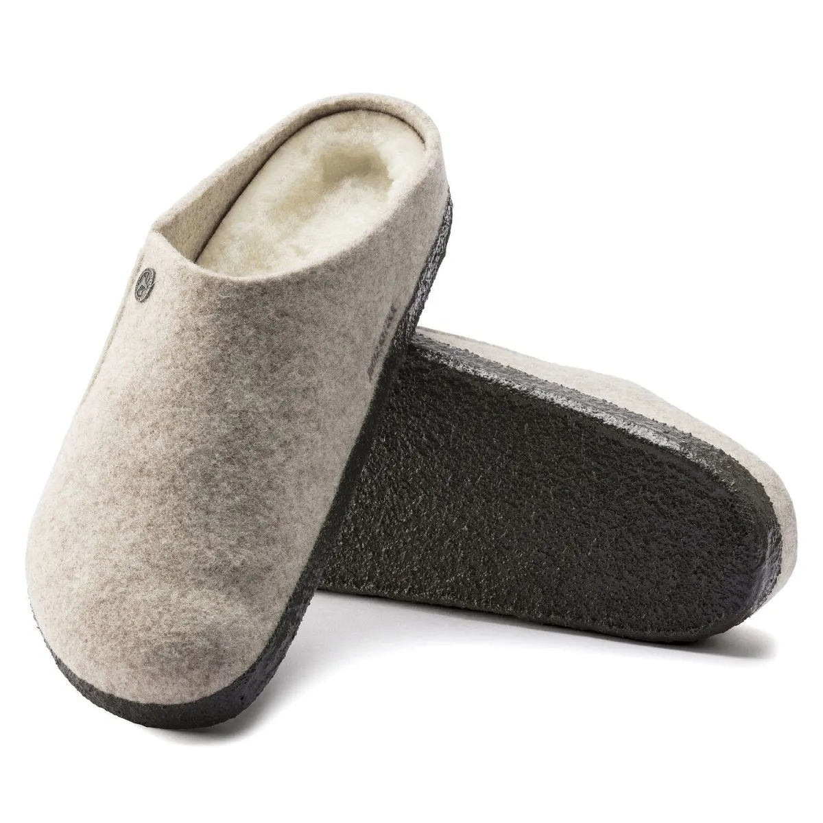 Birkenstock Damen Zermatt Schaffell Eierlikör