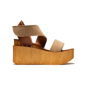 Blaze Nude Multi Wildleder
