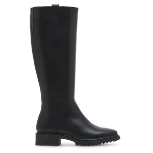Blondo Damen Calise Schwarzes Leder Wasserdicht