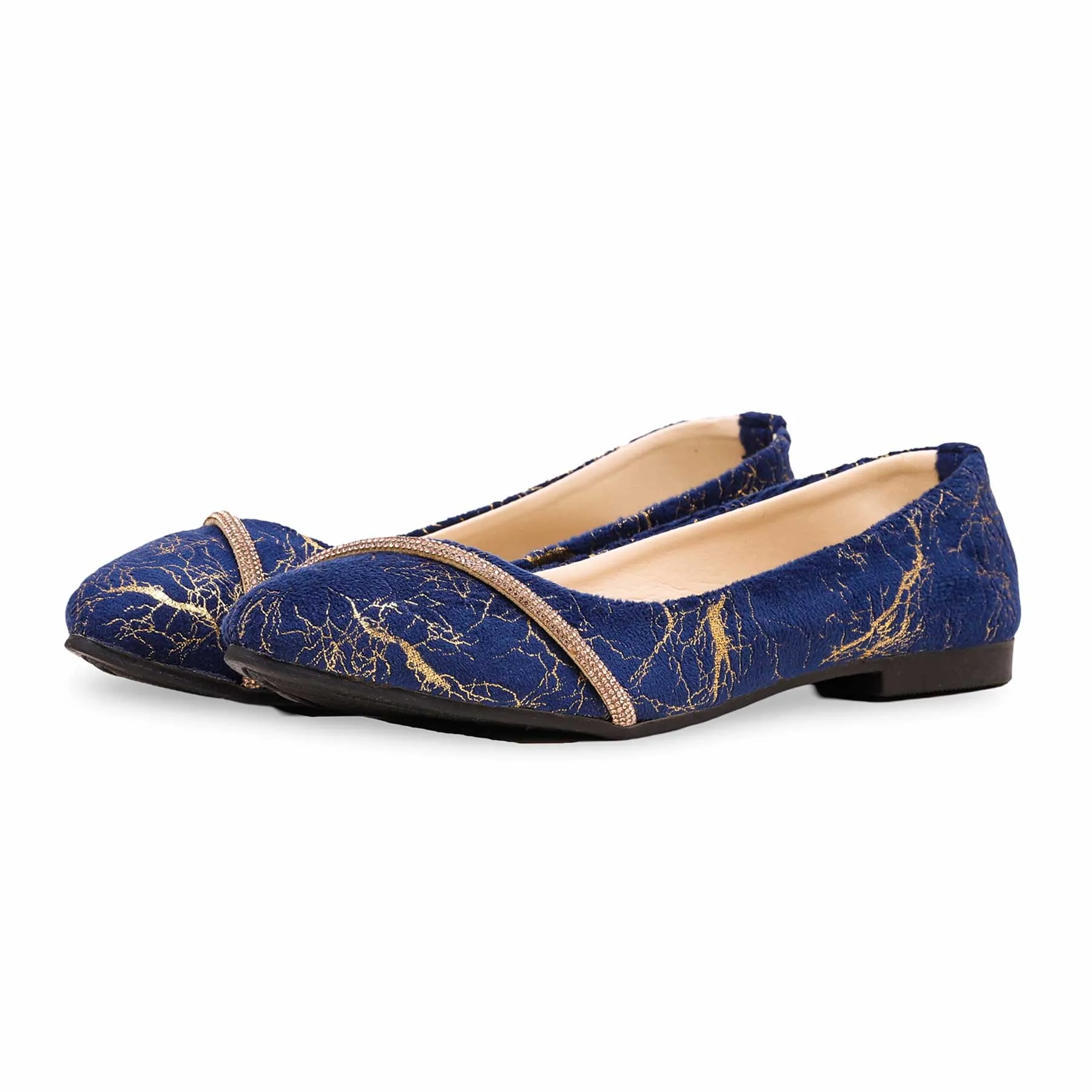 Blaue Pumps für Damen WN0997