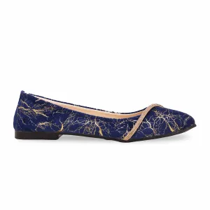 Blaue Pumps für Damen WN0997