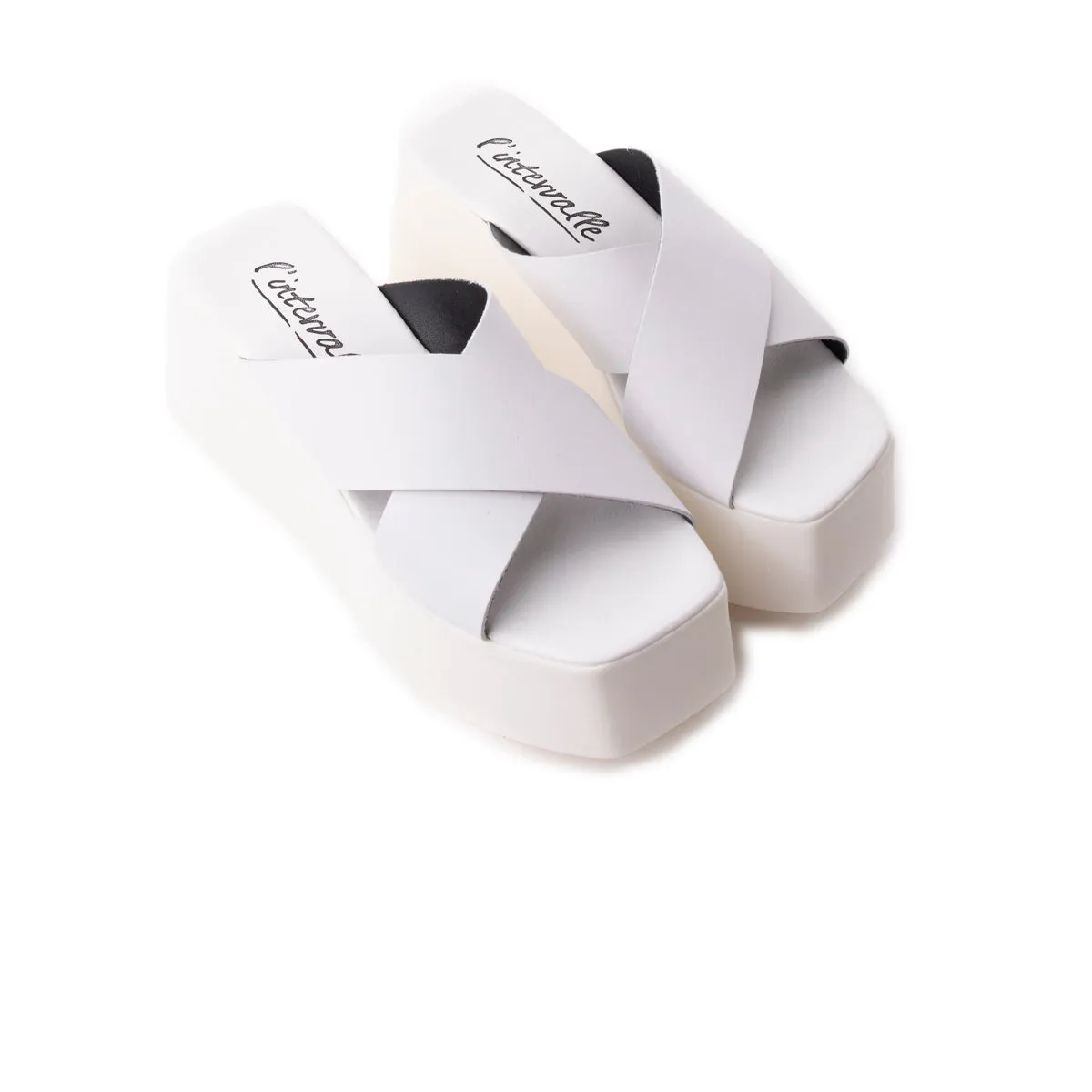 Boo Off-White Leder