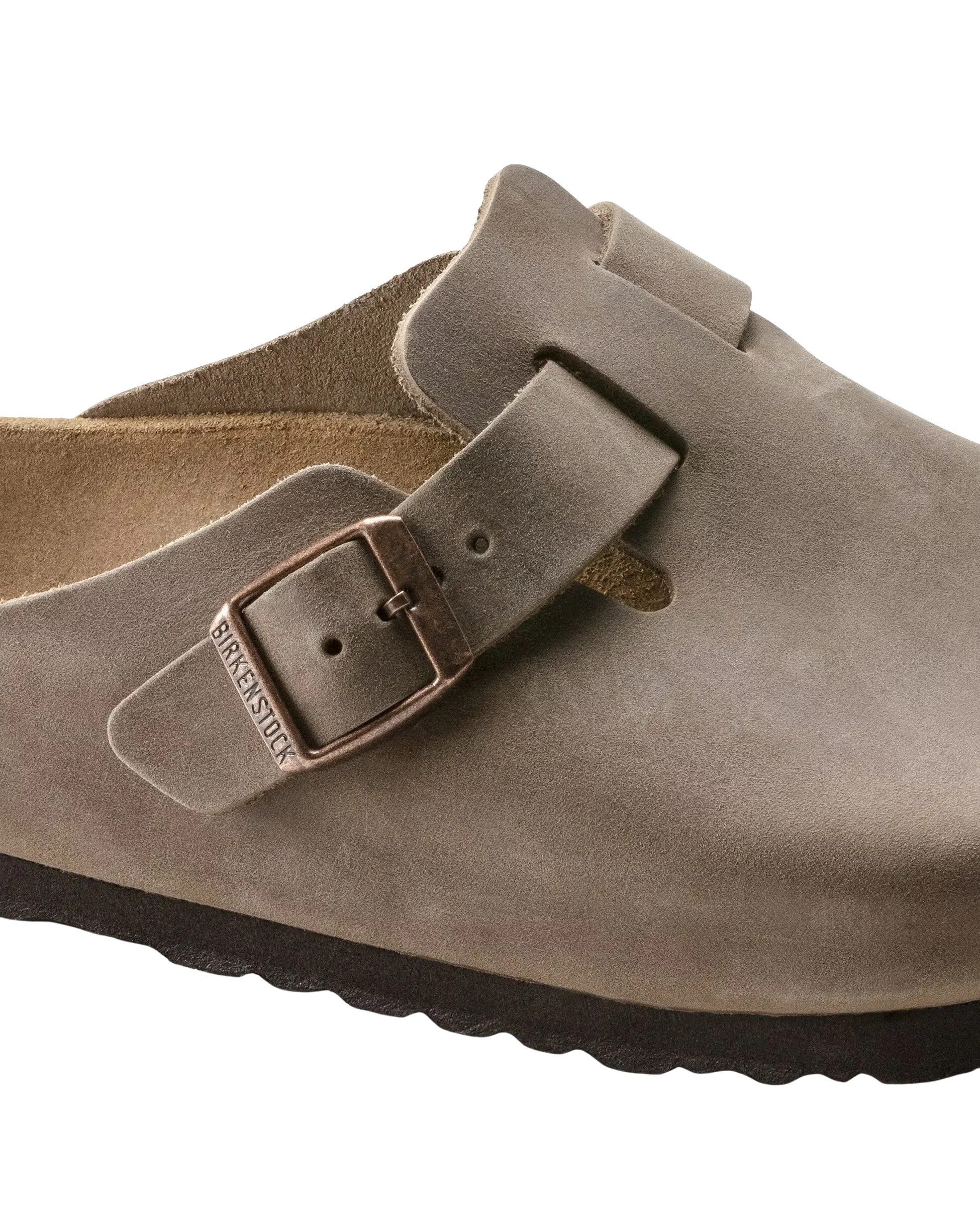 Boston Naturleder geölte Sandalen in Tabakbraun