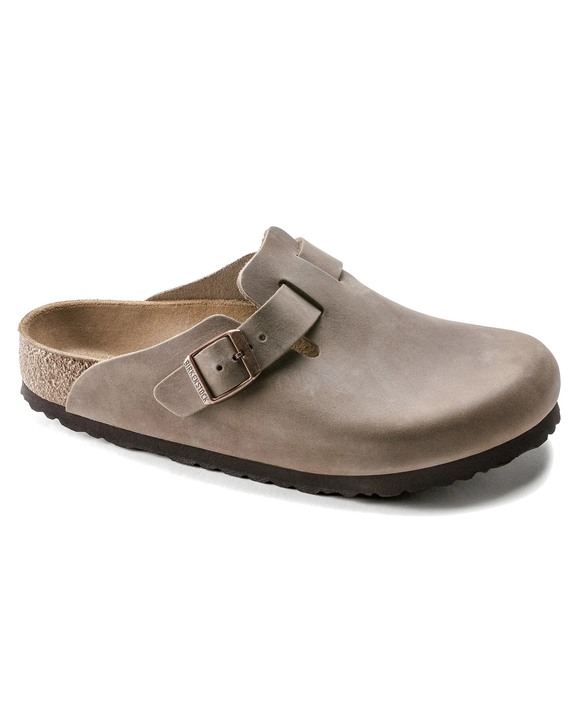 Boston Naturleder geölte Sandalen in Tabakbraun