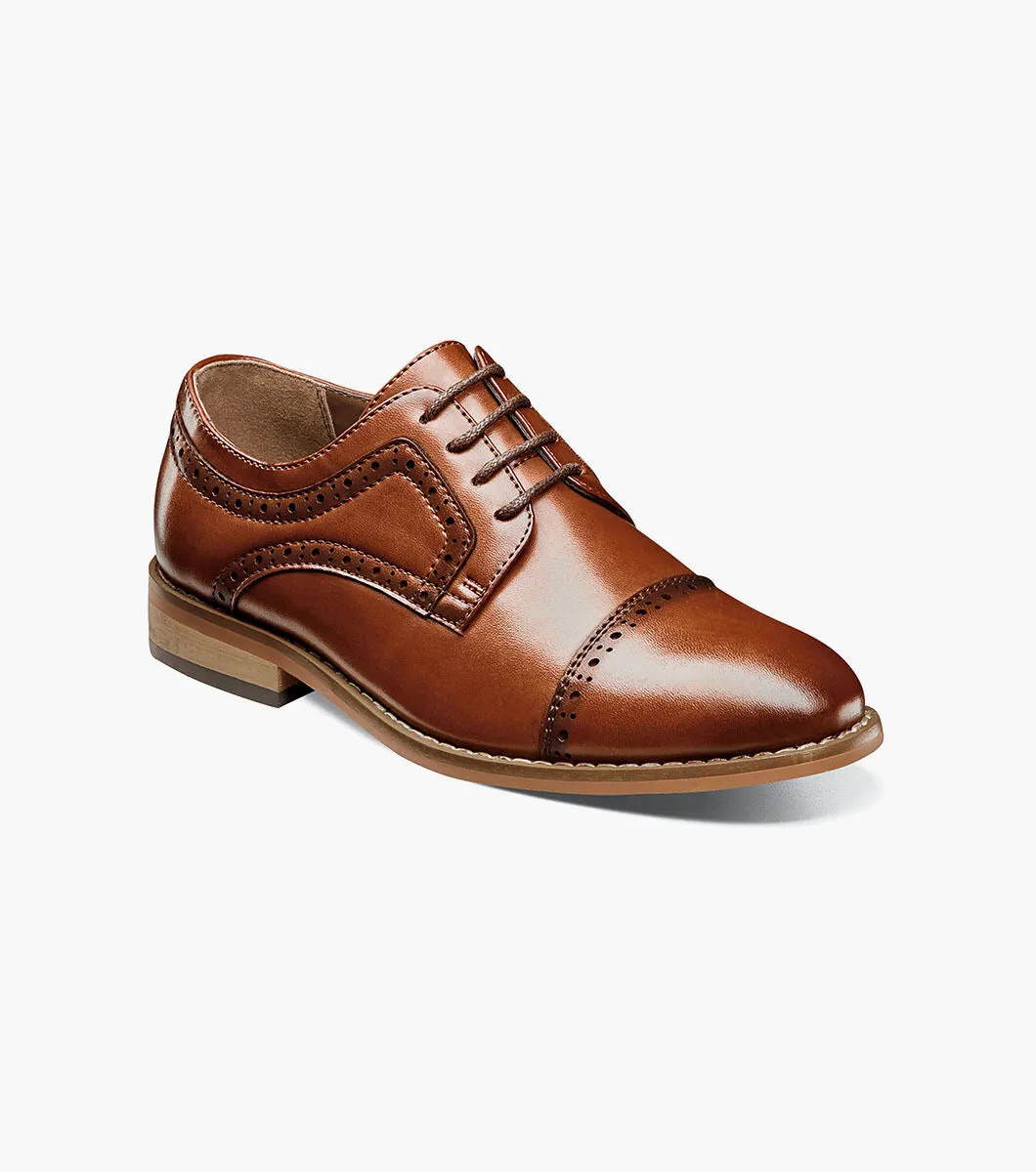 BOYS DICKINSON  Cap-Toe Oxford - Cognac