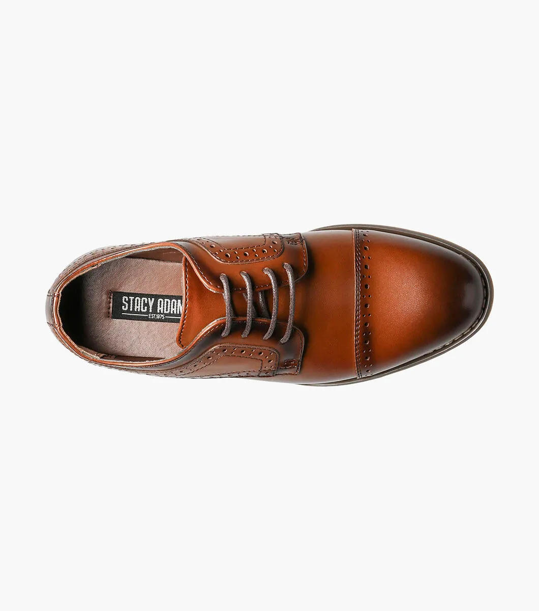 BOYS DICKINSON  Cap-Toe Oxford - Cognac