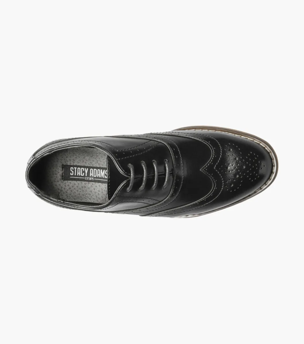 BOYS DUNBAR  Wingtip Oxford - Schwarz