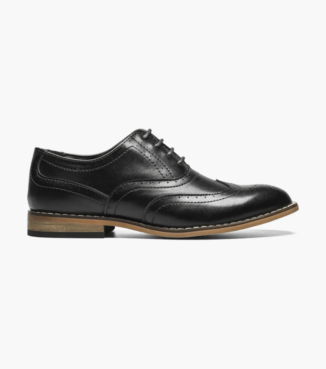 BOYS DUNBAR  Wingtip Oxford - Schwarz